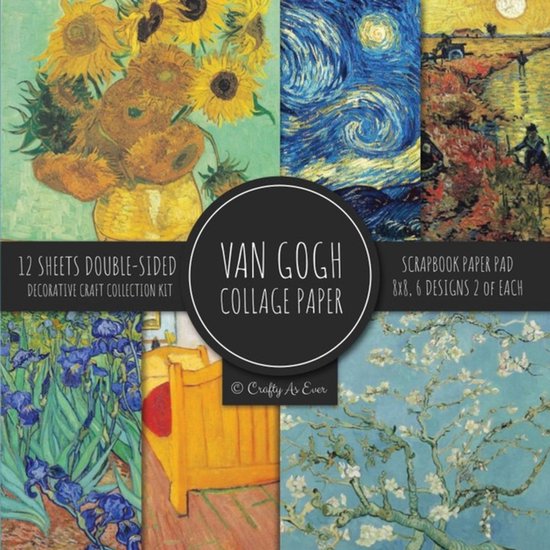 Van Gogh Collage Paper for Scrapbooking - cover