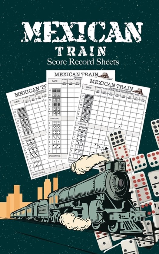 Mexican Train Score Record Sheets - cover
