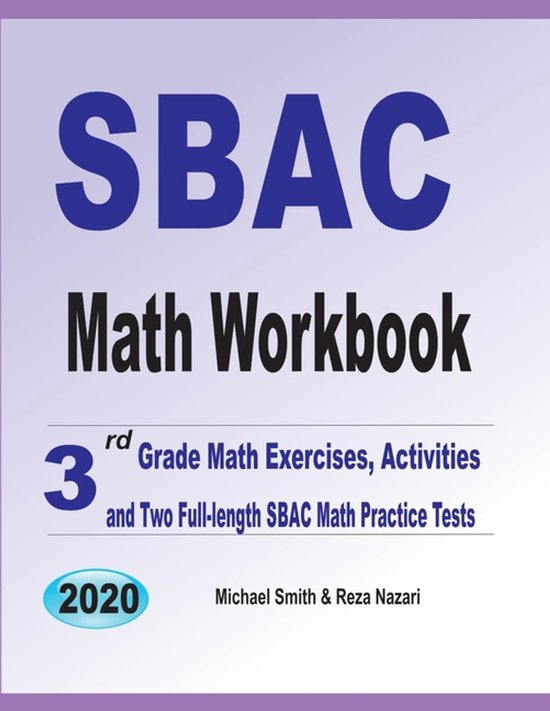 SBAC Math Workbook - cover