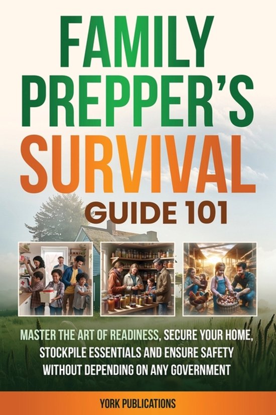 FAMILY Prepper's Survival Guide 101 - cover