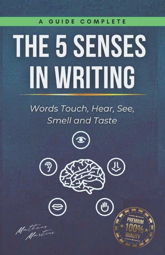 The 5 senses in writing - cover