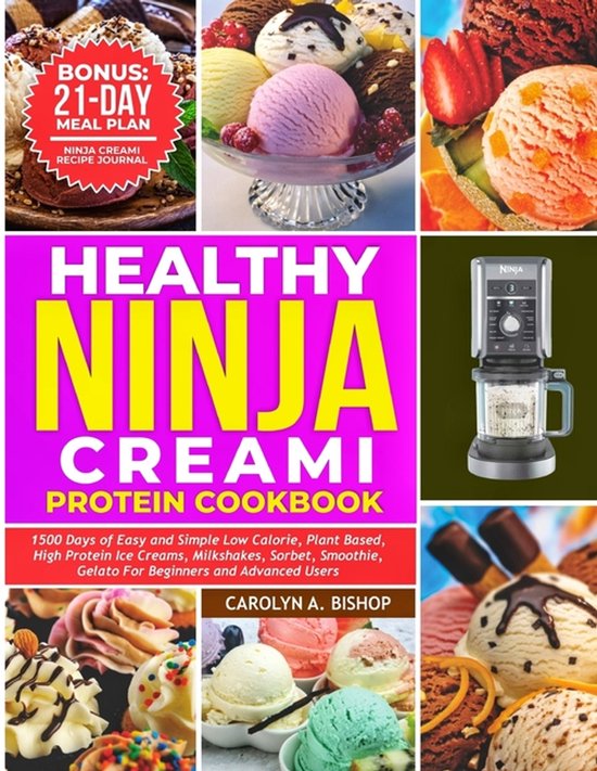 Healthy Ninja Creami Protein Cookbook - cover