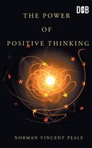 Boekomslag met de titel "The Power Of Positive Thinking" en een abstracte, lichtgevende kern met sterren.