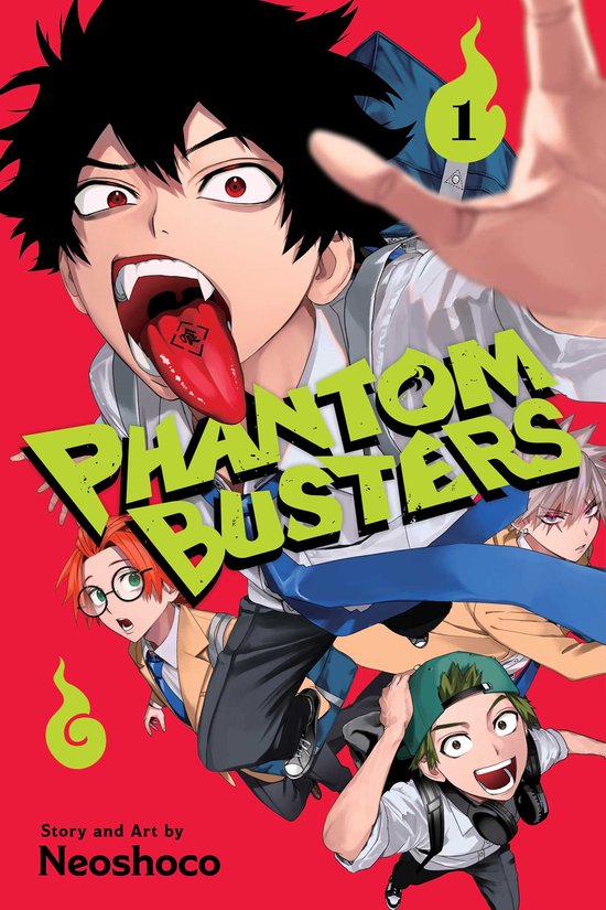Phantom Busters- Phantom Busters, Vol. 1 - cover