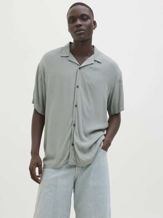 JJEJEFF SOLID RESORT SHIRT SS SN PLS main image 0