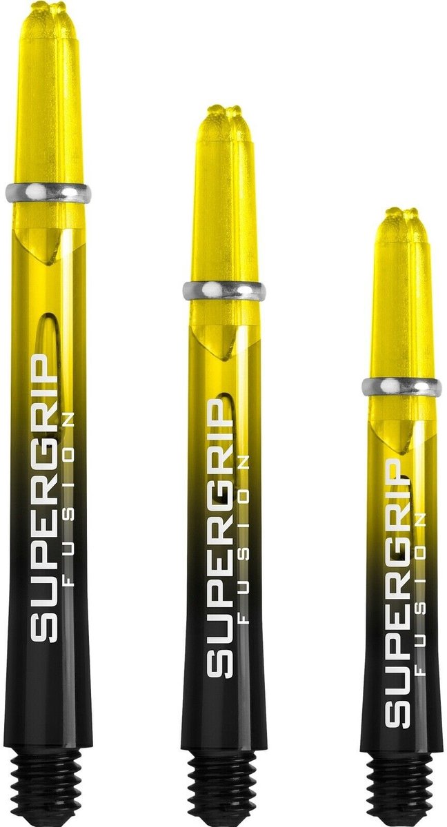Harrows Supergrip Fusion Yellow - Dart Shafts Short