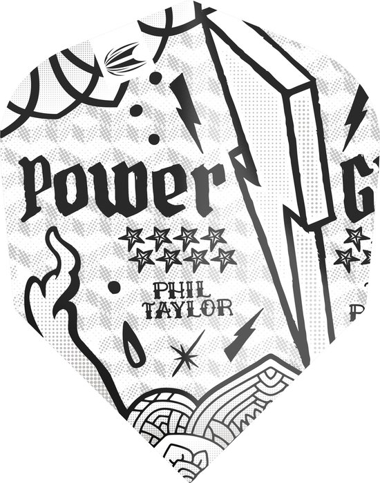 Target Power 3 Sets Ink 2023 NO6 - Dart Flights van Target — afbeelding 3