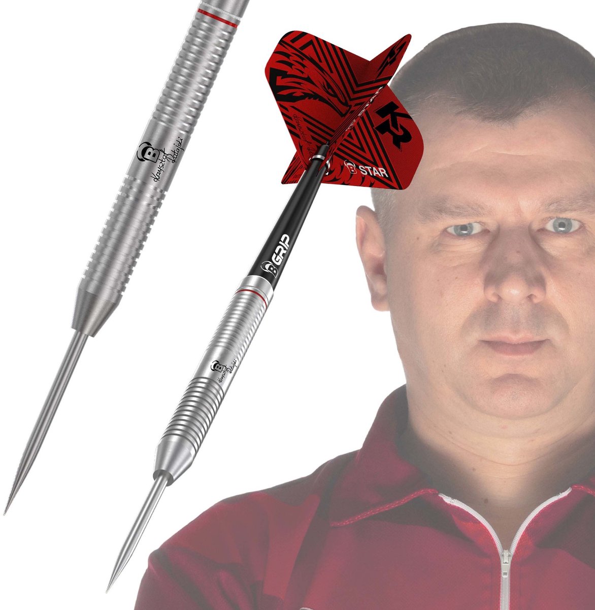 BULL'S Krzysztof Ratajski Scoremaster 80% - Dartpijlen 22 Gram