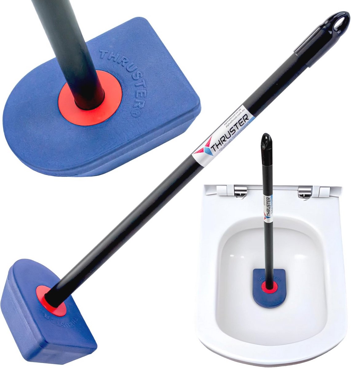 Heavy-Duty Toilet Plunjer voor Efficiënte Ontstoppen