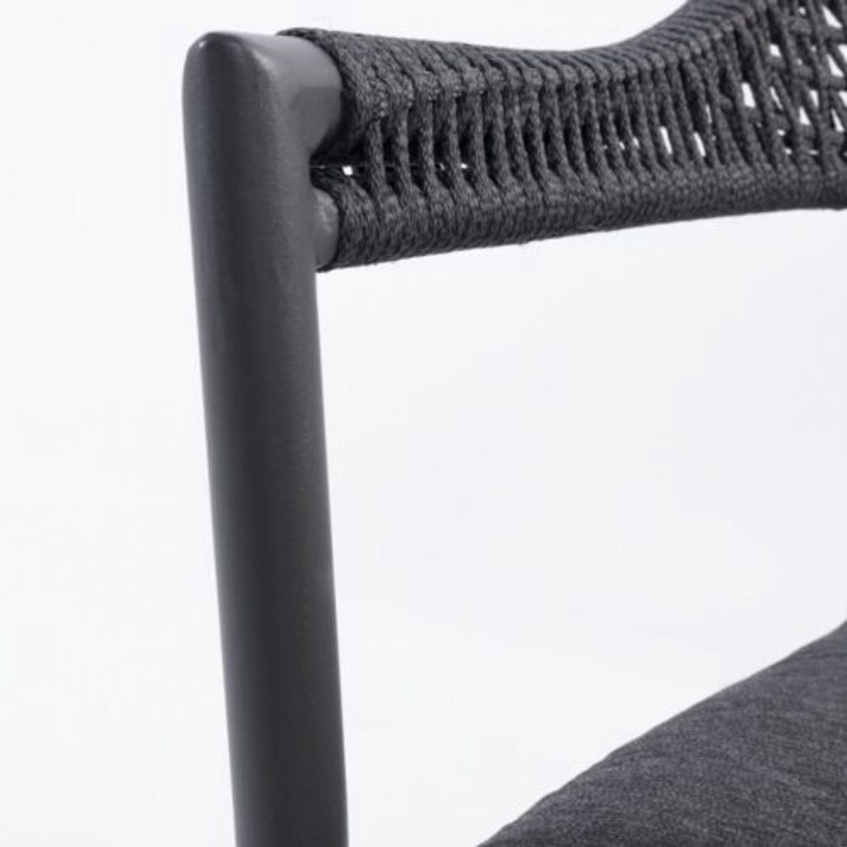 Taste by 4 Seasons Sienna chaise de jardin empilable - gris moyen