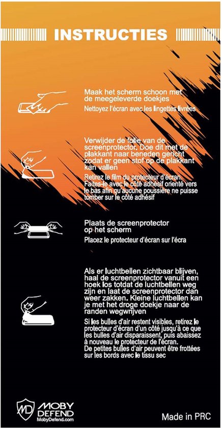 Lot de 2 Protecteurs d'écran Motorola Edge 60 Fusion - Économiseurs d'écran MobyDefend avec Rebords noirs - Glas trempé - Plaques de verre compatibles : Motorola Edge 60 Fusion