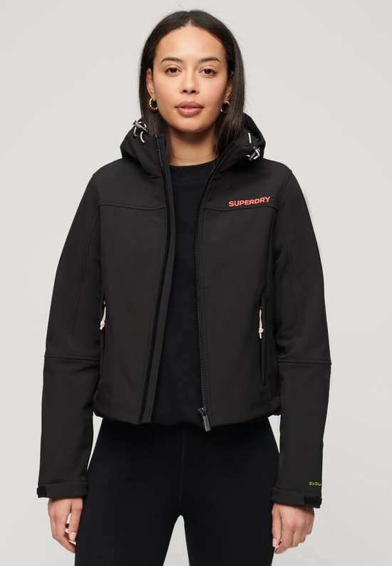 Superdry - Softshell trekkerjas met capuchon - Dames