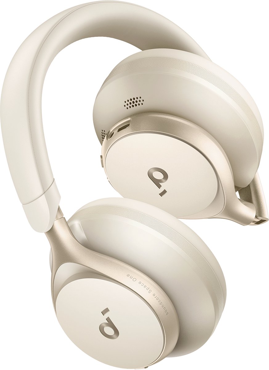 soundcore Space One by Anker - Draadloze Over-ear Koptelefoon - Headphones - Active Noise Cancelling, Multipoint Connection, 55 uur accuduur, Bluetooth 5.3, LDAC, Hi-Res Certified — afbeelding 6