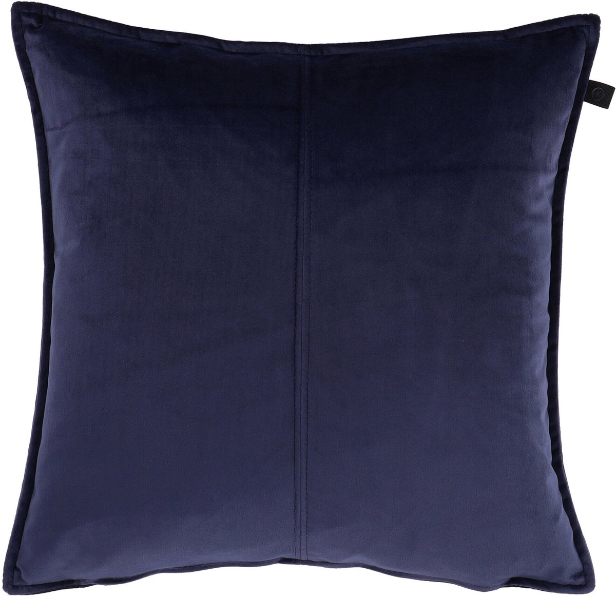 Overseas Middlestitch Kussen - 60 x 60 cm– Velours – Navy