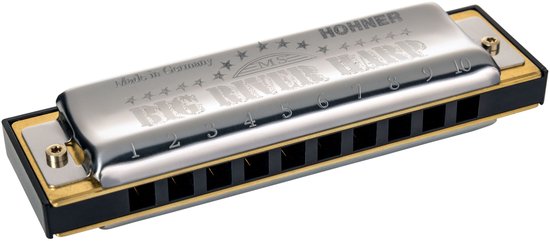 Hohner Big River Harp MS in F-Dur - Diatonische mondharmonica