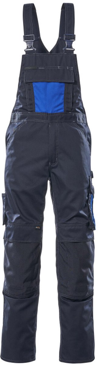 Mascot Unique Amerikaanse overall met kniezakken 12169-442 - donkermarine/korenblauw - C62 - 90