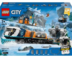 foto van LEGO City Onderzoekstrein op de Noordpool Voertuig Speelgoed - 60470