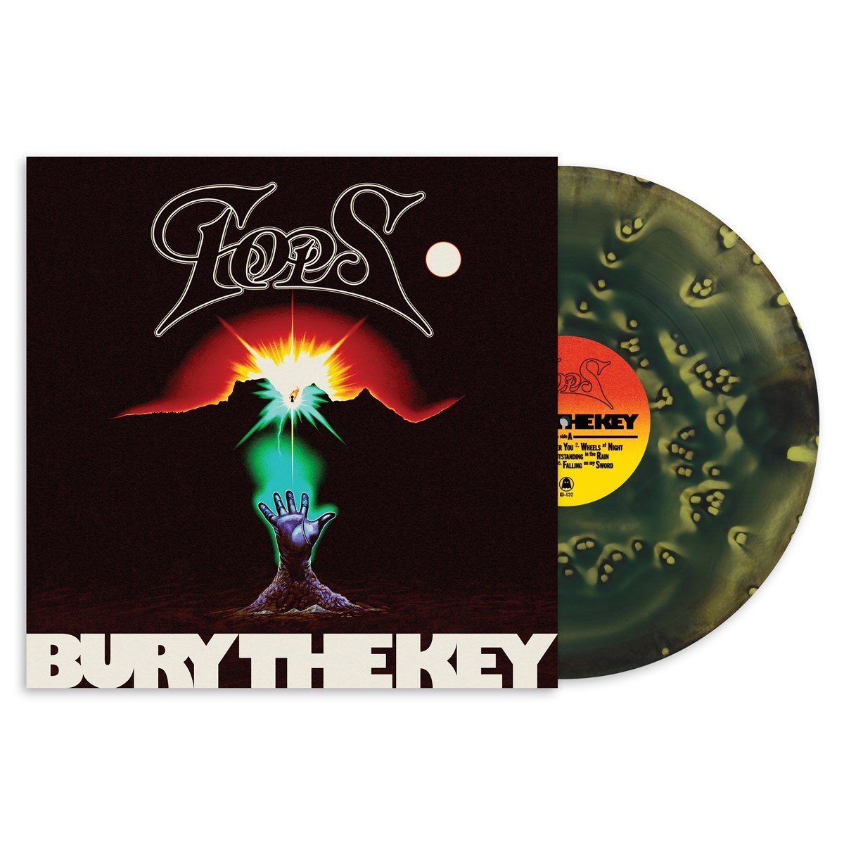 Tops - Bury The Key (LP) (Coloured Vinyl)