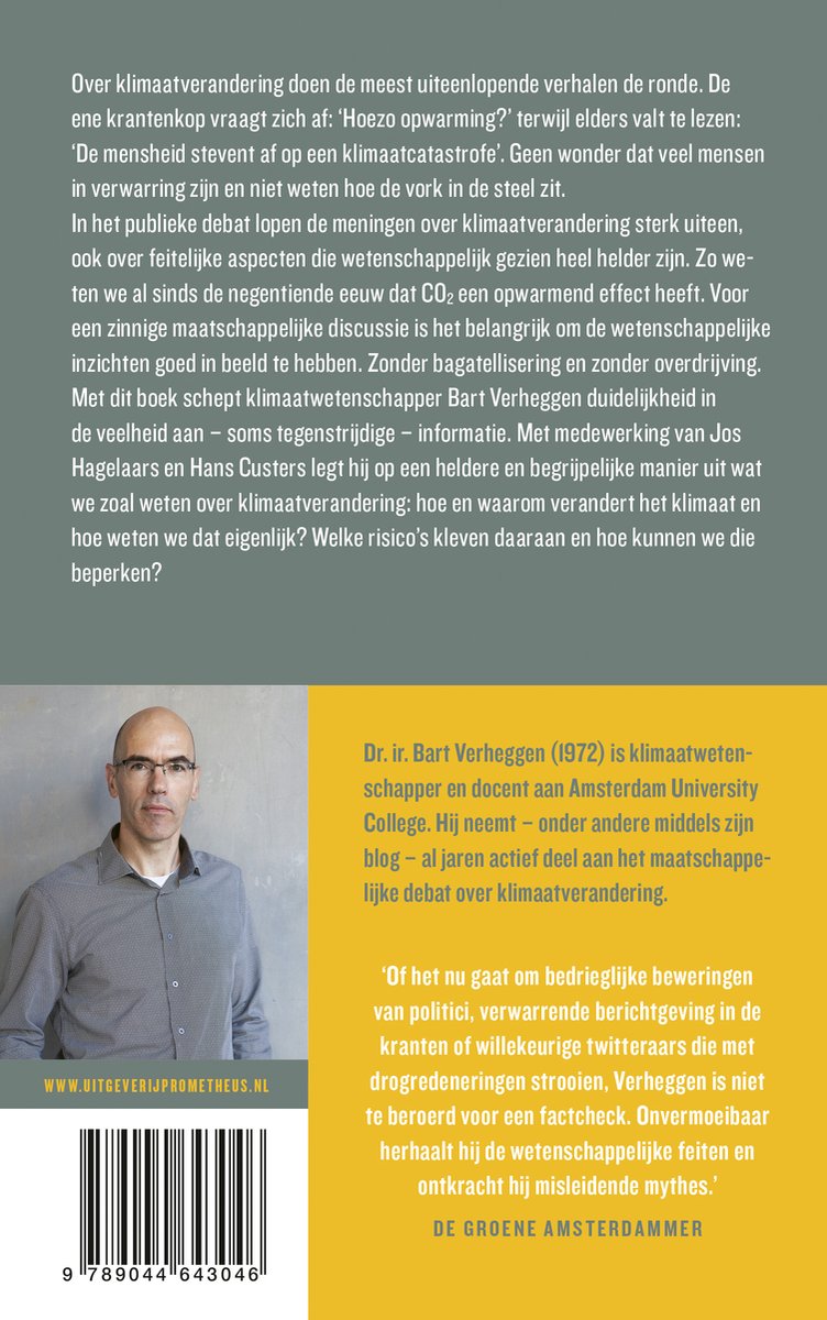 Wat iedereen zou moeten weten over klimaatverandering - back cover