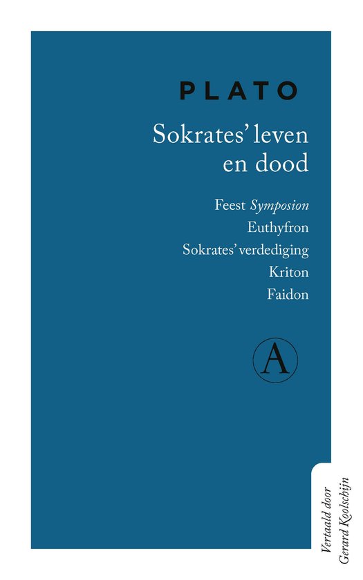 Sokrates' leven en dood - cover