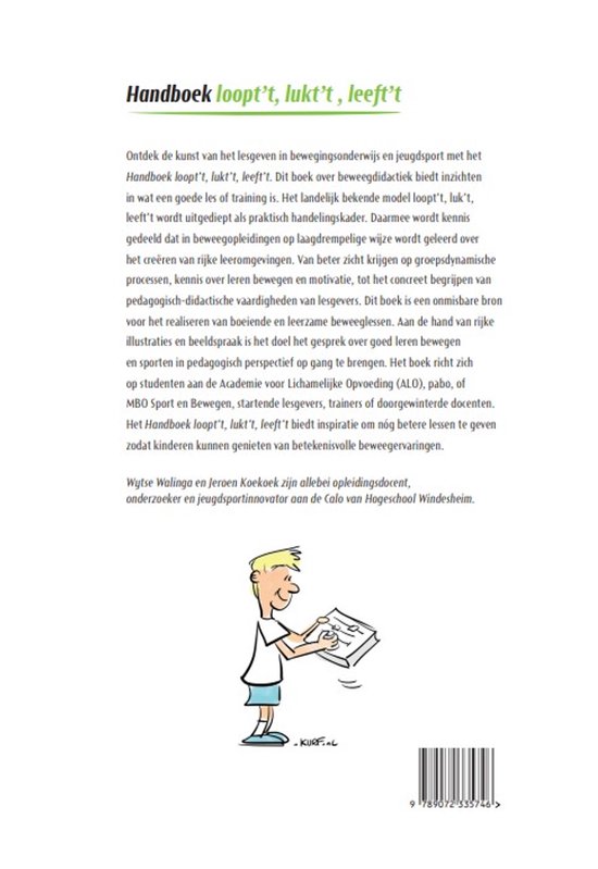 Handboek loopt’t, lukt’t, leeft’t