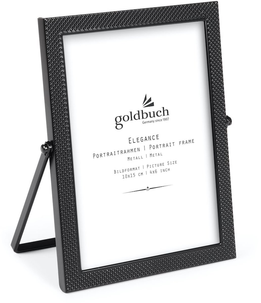 Goldbuch Fotolijst Elegance - Zwart – 10x15 cm