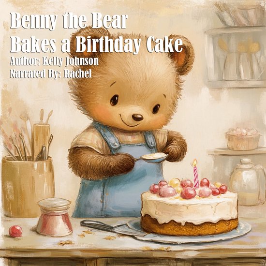 Benny the Bear Bakes a Birthday Cake - cover