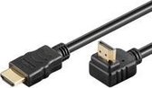 Goodbay - 1.4 HDMI kabel - eenzijdig haaks - 3 m - Zwart