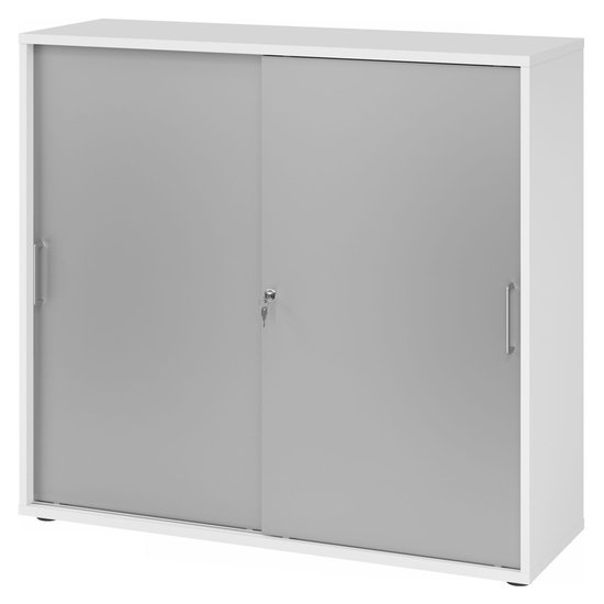 hjh OFFICE PRO Beta 1753S - Érable - Panneau de particules mélaminé DIN 68765, Classe d'émission E1