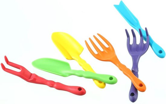 Tuinset voor Kinderen - Mini Tuingereedschap met 6 Onderdelen van Esschert Design — afbeelding 3