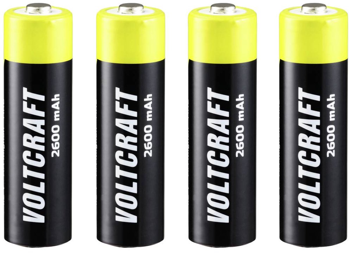 VOLTCRAFT Endurance Oplaadbare AA batterij (penlite) NiMH 2600 mAh 1.2 V 4 stuk(s)