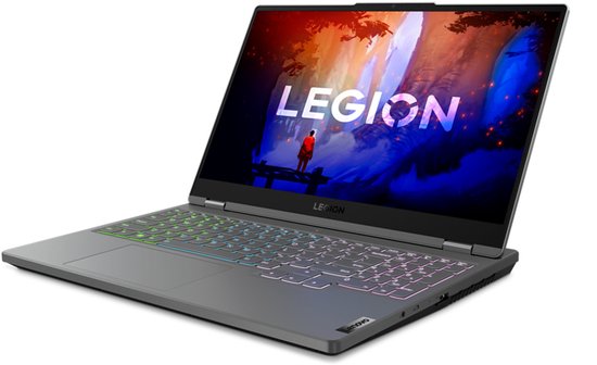 Lenovo Legion 5 15ARH7 AMD Ryzen™ 5 6600H Laptop 39,6 cm (15.6") Full HD 16 GB DDR5-SDRAM 512 GB SSD NVIDIA GeForce RTX 3050 Wi-Fi 6E (802.11ax) Engels Grijs - Lenovo - Hoofdafbeelding