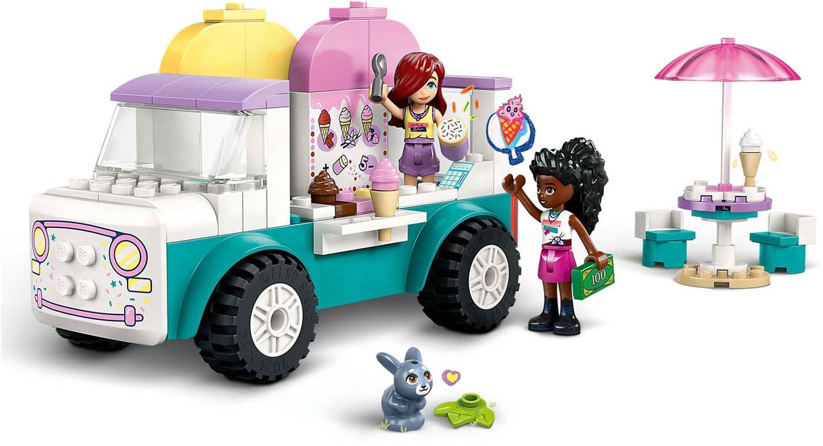 LEGO Friends Heartlake City ijscotruck Creatief Speelgoed - 42644 — afbeelding 24
