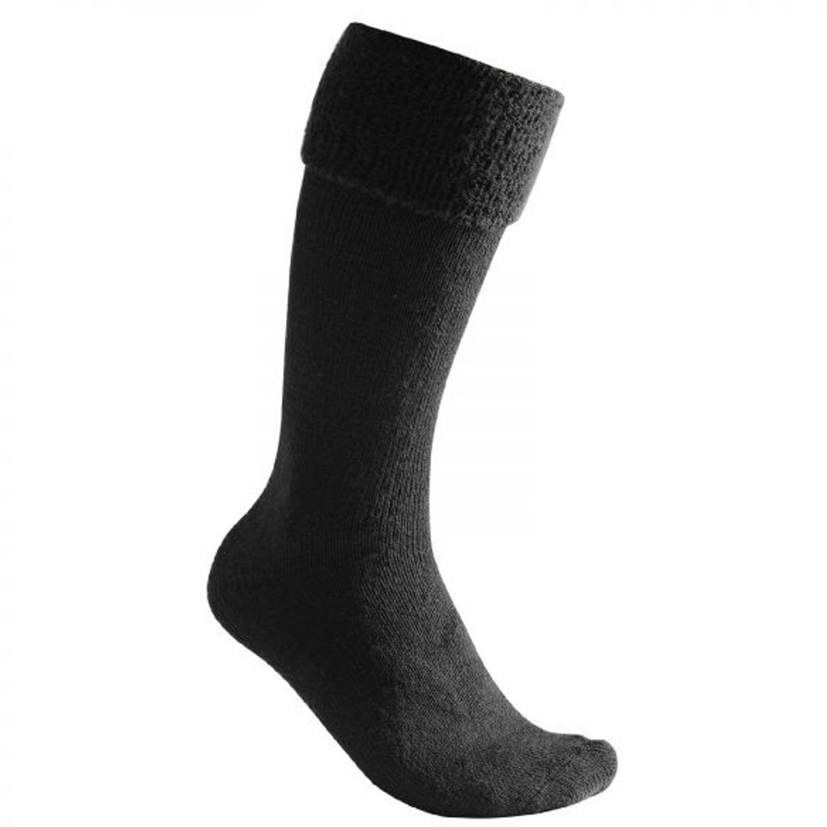 Woolpower Merino Sokken Knee-High 600 - Black