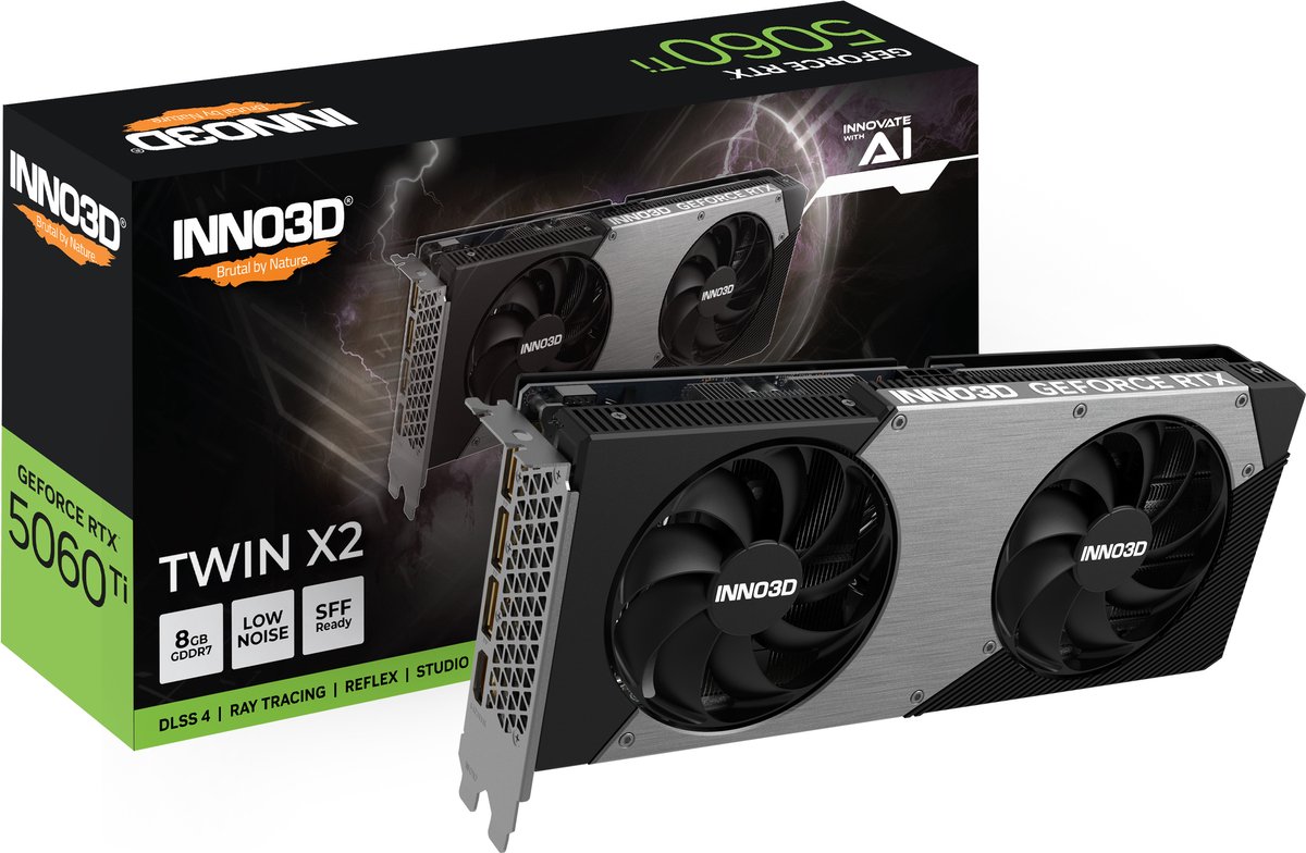 INNO3D GeForce RTX 5060 Ti TWIN X2 8GB
