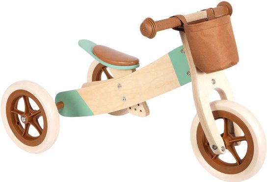 Small Foot - Houten Driewieler Trike Karamel Bruin van Small Foot — afbeelding 3