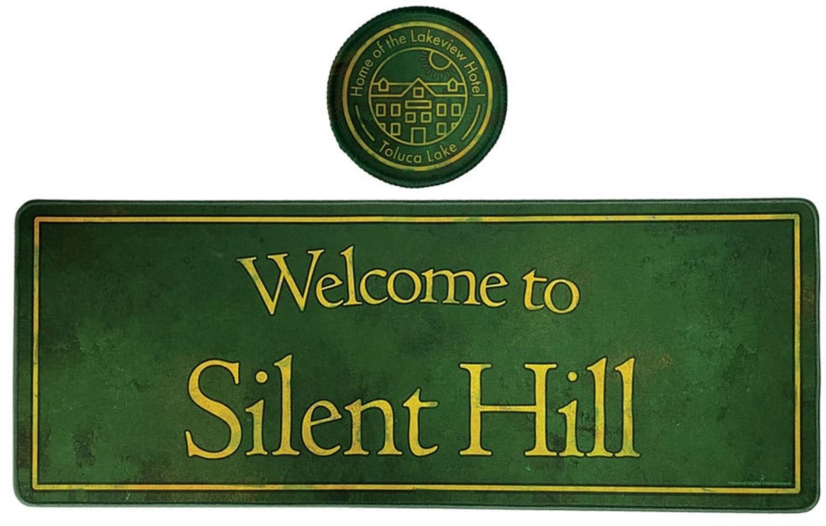 FaNaTtik Silent Hill Desk Pad & Coaster Set Stationery