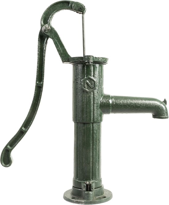 Foto: Energiebesparende handpomp voor de tuin nostalgische ronde flens type 75