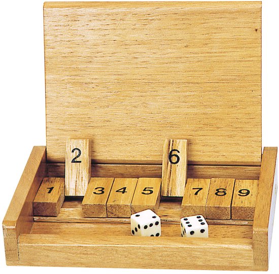 Goki Houten Spel Shut the Box