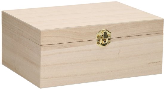 Boîte en bois Premium (format A5)