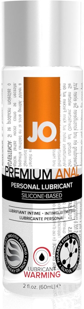 Goedkoopste System JO - Premium Anaal Glijmiddel - Verwarmend & Siliconenbasis 60ml