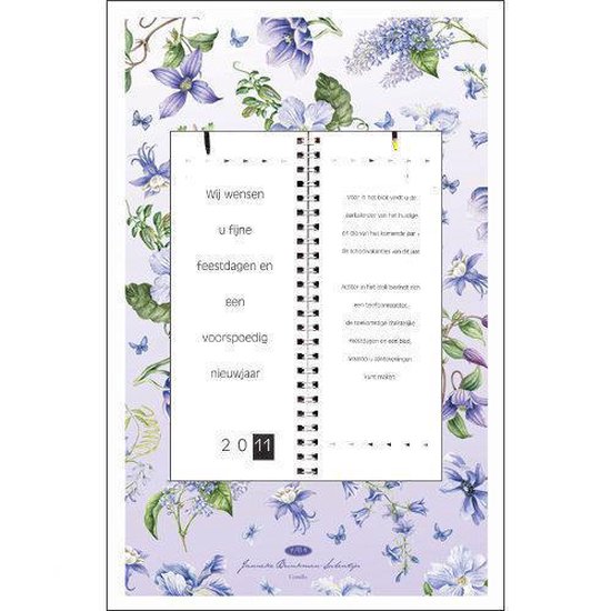 Cover van het boek 'Omlegweek (op schild) blauwe bloemen 2012'