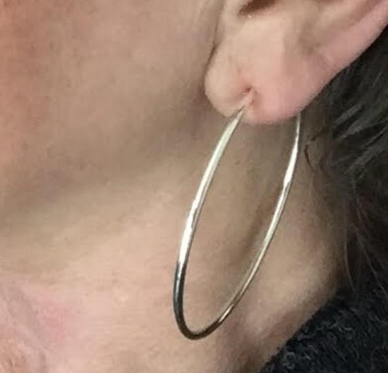 Oorbellen zonder gaatje in je oor- oorringen - Glad- 6 cm | bol.com