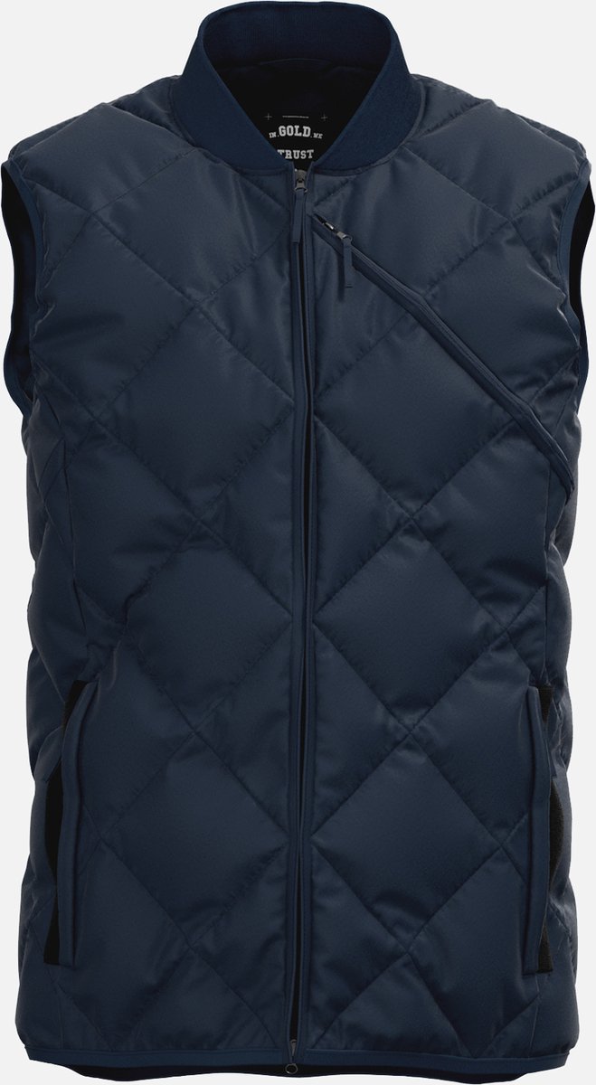 NOMAD® The Woods IGWT x NOMAD Bodywarmer Recycled Polyester Buitenkant In We Trust bodywarmer Blauw