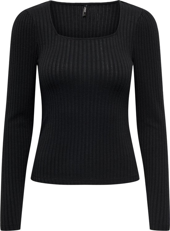 ONLY ONLAURA L/S SQUARE PUFF TOP CC JRS Dames Top - Maat XS