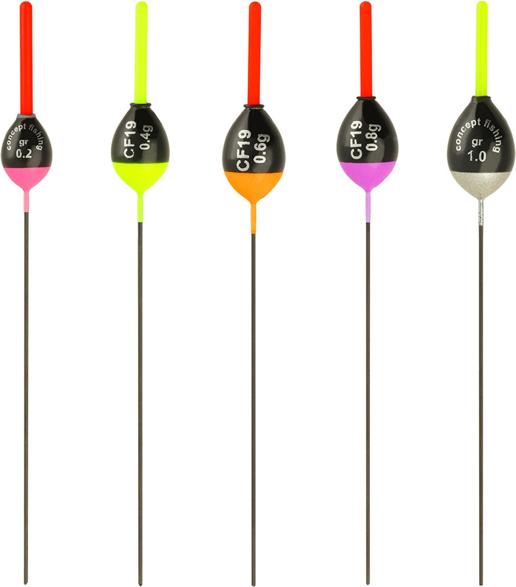 Concept Fishing Dobber CF19 Verwisselbare Antenne 2.2mm - Maat : 0.40g