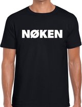 Noken festival t-shirt zwart heren S