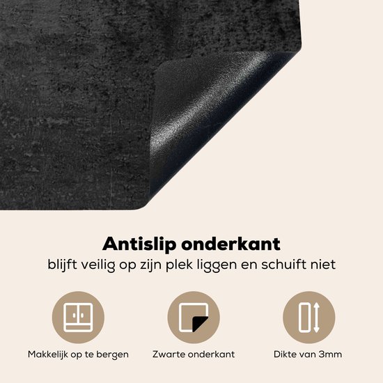 TMK Afdekplaat voor fornuis, 80 x 52 cm, glas, elektrisch fornuis, inductie, afdekplaat, spatbescherming, glas, decoratieve snijplank, kruidenplank, kleurrijk