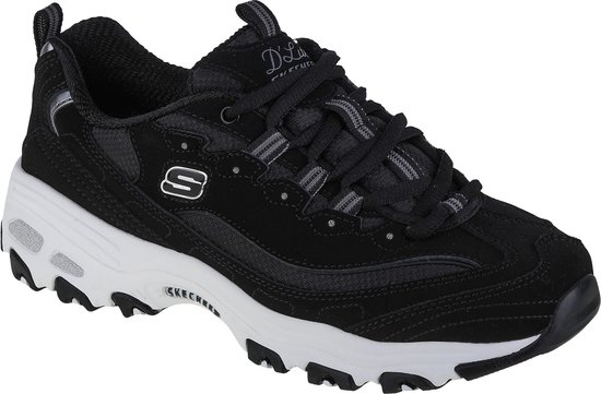 Skechers D Lites-Biggest Fan 11930-BLK, Vrouwen, Zwart, Sneakers, maat: 41