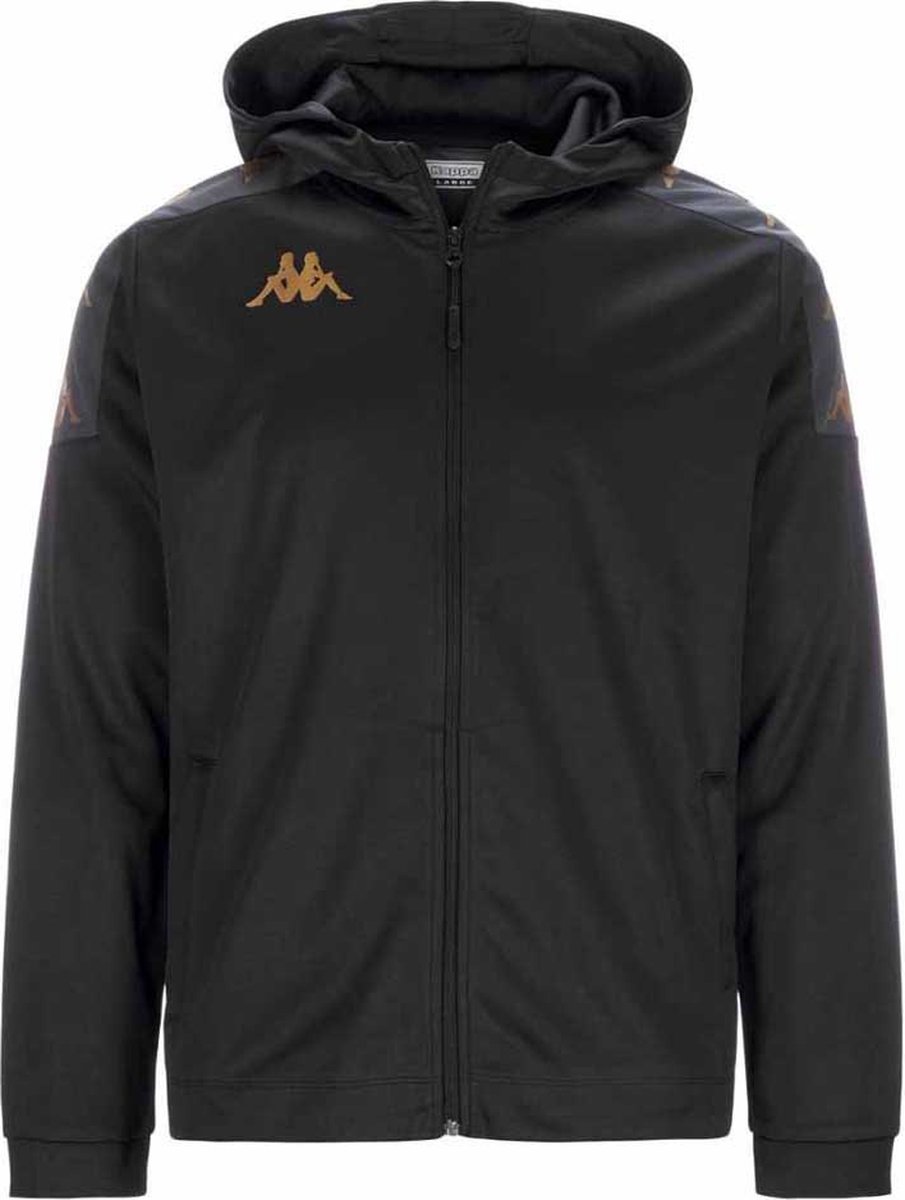 Kappa Grevolo Sweatshirt Met Volledige Rits XL Man Zwart